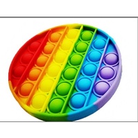 Pop It Fidget Toy Rainbow Shapes 