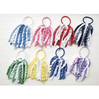 Girls Hair Pony Tail Ribbons