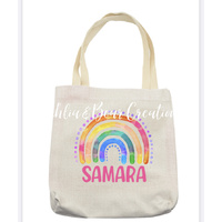 Personalised Library Book Bags