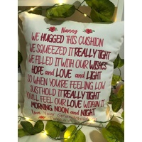 Dear Nanny Personalised Cushion