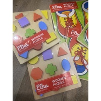 Elka Wooden Puzzle - Shapes