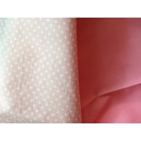 Weighted Large Lap Blanket Pink Polka Dots 2kg