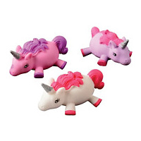Flashing Unicorn Puffer Ball