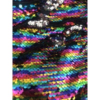 Weighted Rainbow Sequin Lap Blanket