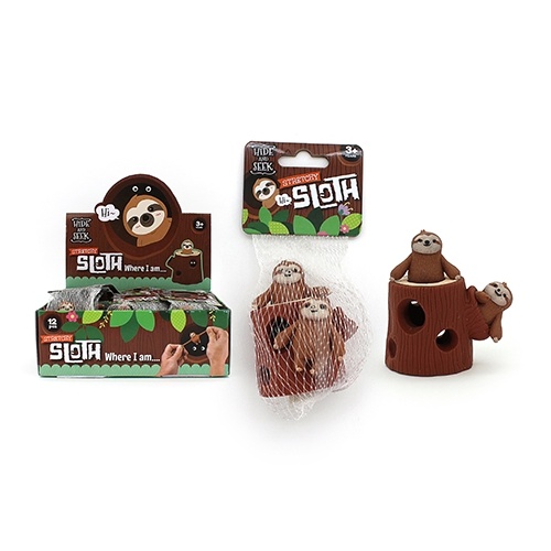 Stretchy Tree Stump & Sloth Sensory Toy