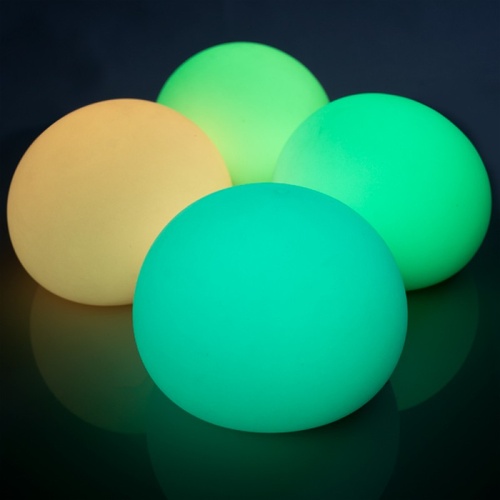 Smoosho's Jumbo Glow-in-the-Dark Ball [Colour: Yellow]