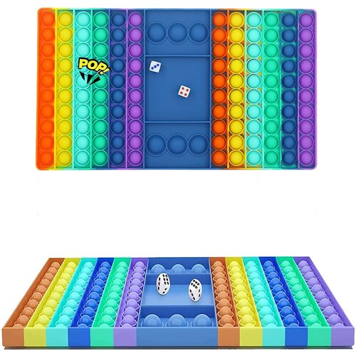 Pop It Board with Dice