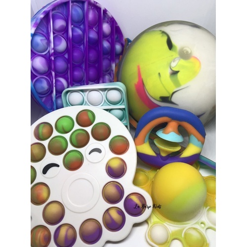 Rainbow Tye Dye Fidget Toy Pack [Pack : Pack 1]