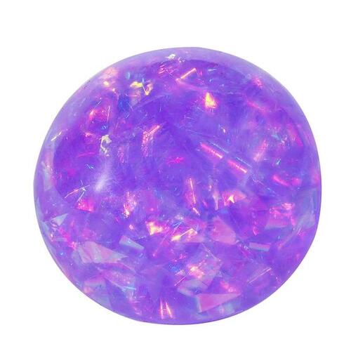 Crystal Nee Doh Stress Ball [Colour : Purple ]