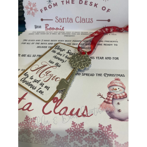 Personalised Letter from Santa & Magic Key/ Reindeer Food 