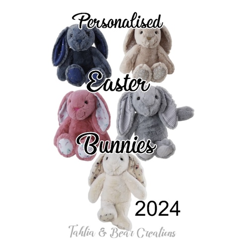 2024 Personalised Easter Bunny 20cm  Gifts