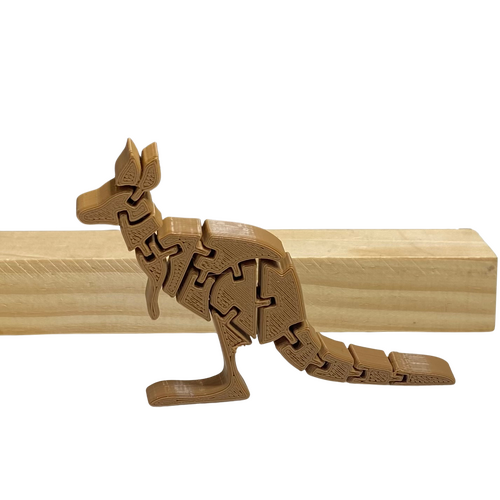3D Printed Articulated Kangaroo